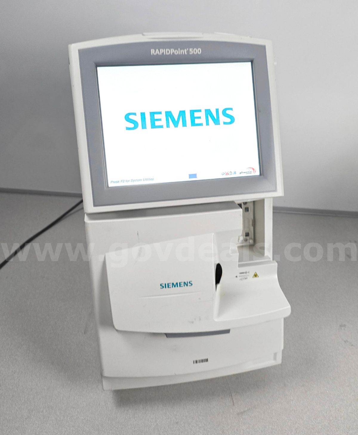 Siemens RAPIDPoint 500 Blood Gas Analysis | AllSurplus