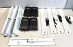 lot of 4x TOA AM-1 Steering Array Microphone System with accessories