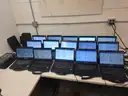 Lot of 20 Panasonic Toughbook Laptops CF-53 &#x26; FZ-Q2 Models &#x2013; Tested BIOS &#x2013; Batteries Included