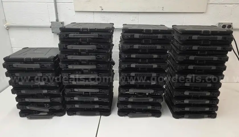 Lot of 48 GETAC B300 Rugged Laptops | Core i7 | 4-8GB RAM