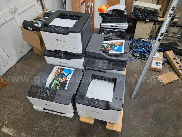 Pallet of 20x Tested Working Laser Printers &#x2013; HP, Dell, Canon, Lexmark, Brother