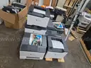 Pallet of 20x Tested Working Laser Printers &#x2013; HP, Dell, Canon, Lexmark, Brother