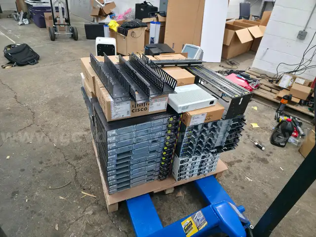 Enterprise Network Equipment Lot – Cisco / HP Aruba / Alcatel – See Manifest