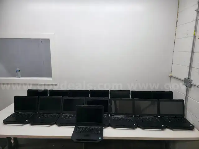 Lot of 15x Dell Latitude 5414 Rugged – 6th Gen CPU, 8xTouchscreen, 128GB SSD, Windows Installed