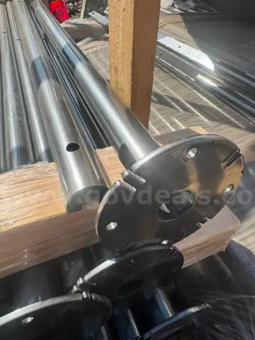 Pallet Lot Of Steel Poles