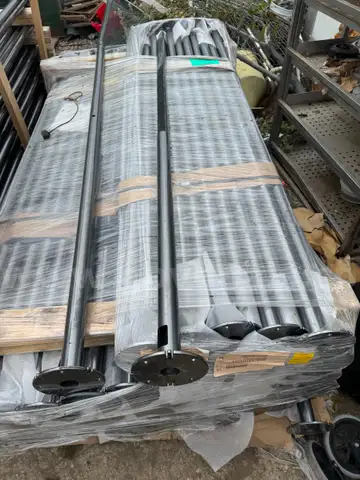 Pallet Lot Of Steel Poles