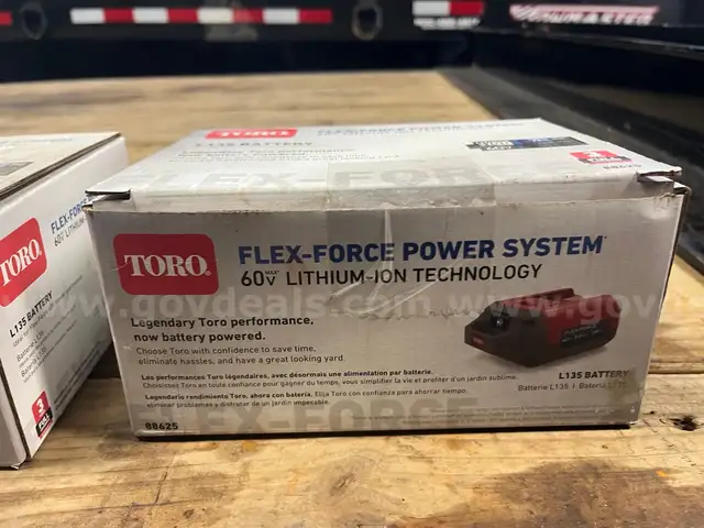 Toro 60v Lithium-ion Batteries