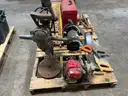 Pallet of shop tools