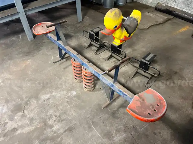 Old playground equipment