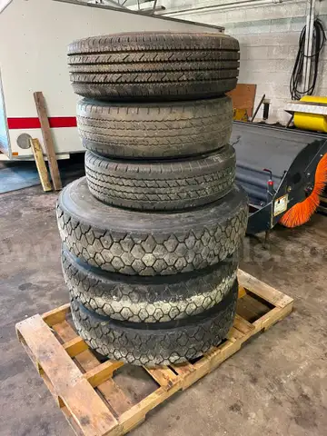 Heavy truck tires and rims