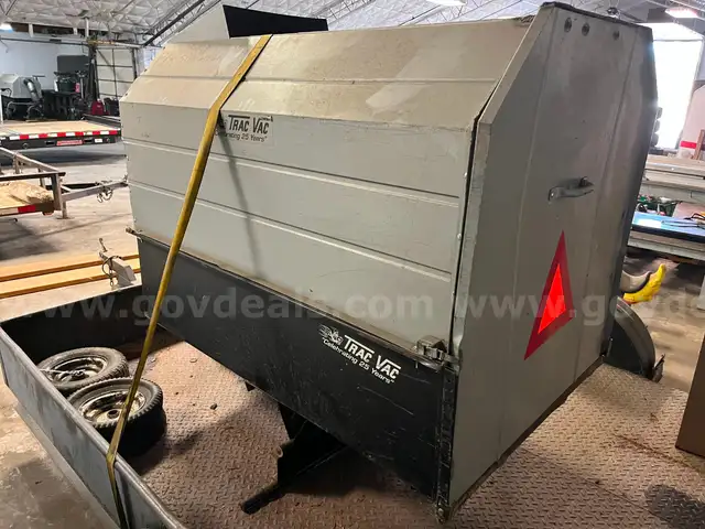 Trac Vac Left Collection Trailer