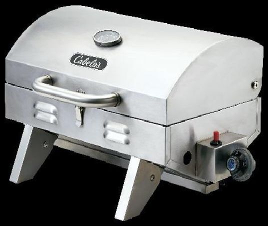 Duro Single Burner Stainless Steel Tabletop Gas Grill | AllSurplus ...