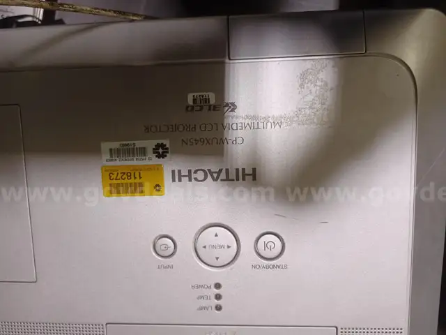 MULTIMEDIA PROJECTOR HITACHI CP HIGH RESOLUTION USED GOOD CONDITION