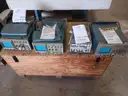 3 OSCILLOSCOPES 58477, 67641,60279, 1 POWER SUPPLY 58692 USED GOOD CONDITION
