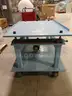 LEVELING HEAVY DUTY STEEL TABLE