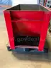 USED RED TIRE DUNKER TANK