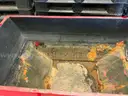 USED RED TIRE DUNKER TANK