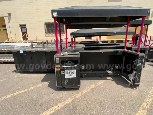 USED BEER KEGRATORS CARTS