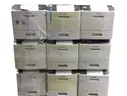 10 Lot Of 18  Lexmark MS711dn Mono Laser Printer 40G0610 - AS-IS
