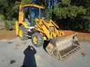 2007 JCB  214-4T    4x4 Backhoe/Loader  Open Canopy w/ Windshield  **please read description**