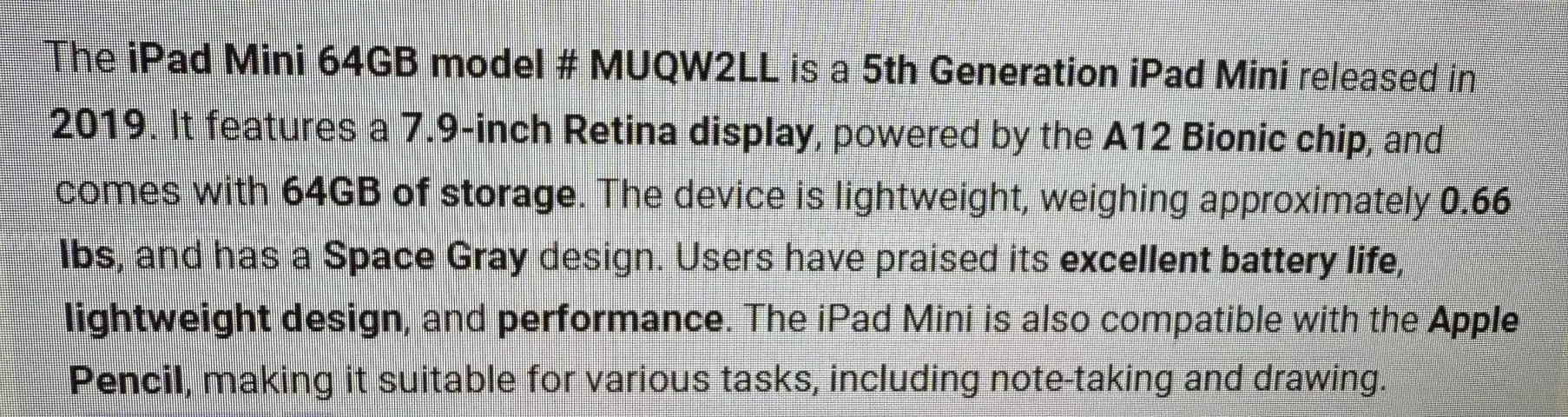 1-iPad mini, 2- iPads and 2 mini cases