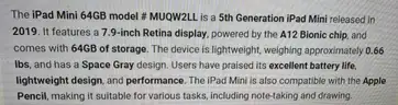 1-iPad mini, 2- iPads and 2 mini cases