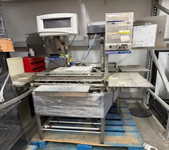 Lot of (2) 2008 Mettler Toledo 8270 Smart Touch Wrapper Scale