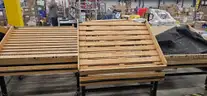 8 ea. JSI Store Fixtures Euro Table