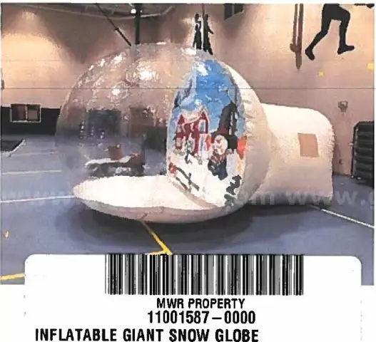 Inflatable Giant Snow Globe