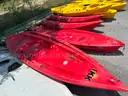 Qty 3 Sit on Top Double Kayaks, 13.5FT