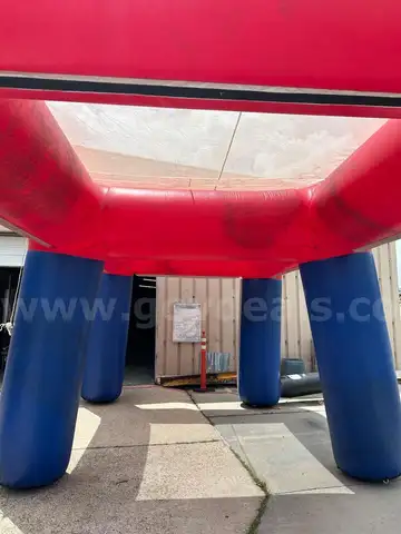 Foosball &#x26; Basketball blow up, Also blow up tent with screen top. one blower
