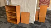 Wood Desk Set