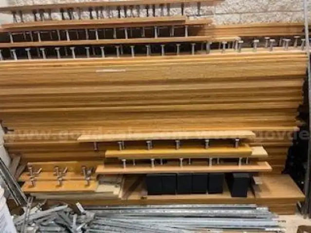 Lot of Misc. Shelving, Brackets, Racks