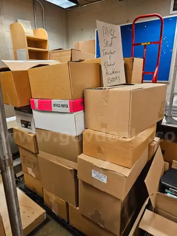 Skid of Textbooks