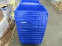 #3906 (24) Blue ULINE Storage Containers