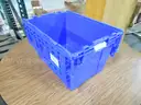 #3906 (24) Blue ULINE Storage Containers