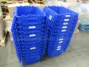 #3906 (24) Blue ULINE Storage Containers