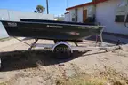 12&#x27; Jon Aluminum Boat with Zieman Trailer