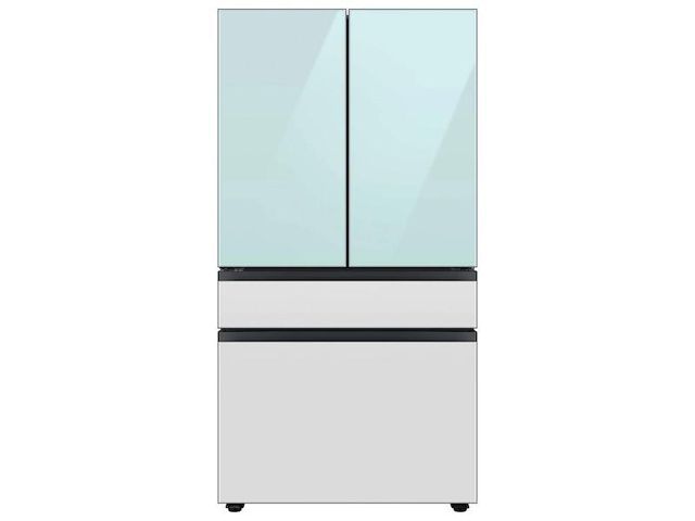 Samsung Bespoke 28.8-cu ft 4-Door Smart French Door Refrigerator with ...