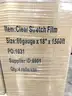 Brand New - 4 Rolls Clear Stretch Wrap, 80 gauge, 18" x 1,500' - 6000 FT - Shipping Available
