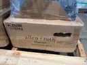 Lot of 20 NEW Allen+Roth Square 16-in W x 16-in H Silver Resin Industrial Planter - MSRP $1000