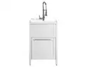 Brand New Eleni All-In-One Kit: Acrylic Utility Sink with Cabinet and Faucet MSRP $653