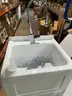 Brand New Eleni All-In-One Kit: Acrylic Utility Sink with Cabinet and Faucet MSRP $653