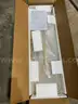 Brand New 7-Light Gold Linear Chandelier &#x2013; Modern Candle-Style Ceiling Fixture for Kitchen, Dining Room MSRP $270