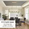 Brand New 7-Light Gold Linear Chandelier &#x2013; Modern Candle-Style Ceiling Fixture for Kitchen, Dining Room MSRP $270