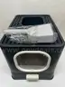 Brand New Foldable Cat Litter Box with Lid - Enclosed Anti-Splash Design, Easy-Clean Drawer &#x26; Scoop - Shipping Available