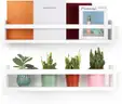 Brand New Generic 23.6" Floating Wall Shelves, White – Set of 2 - Shipping Available