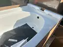 BRAND NEW STERLING Ensemble 36&#x22; Vikrell Soaking Bathtub for Alcove Installations with Right Drain MSRP $1000