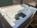 BRAND NEW STERLING Ensemble 36&#x22; Vikrell Soaking Bathtub for Alcove Installations with Right Drain MSRP $1000
