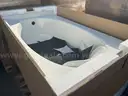 BRAND NEW STERLING Ensemble 36&#x22; Vikrell Soaking Bathtub for Alcove Installations with Right Drain MSRP $1000